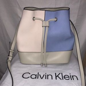 Calvin Klein cross body tote bag